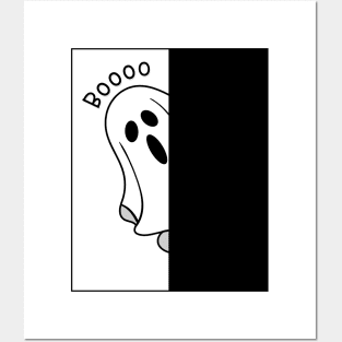 BOO Halloween Posters and Art